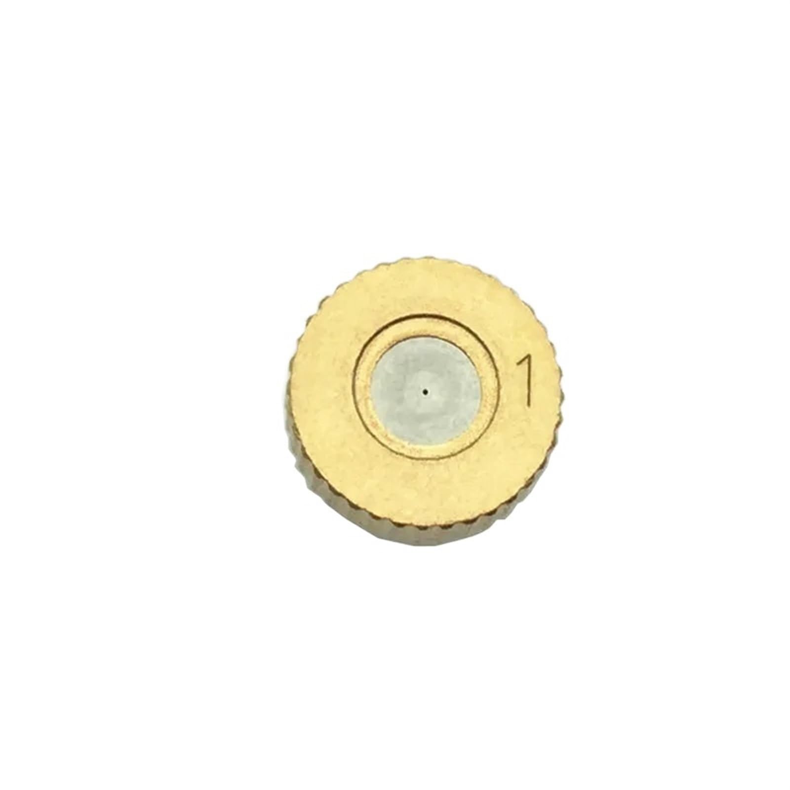 Brass Mister Nozzles 20Pcs Water Spray Nozzle Sprinklers Misting Cooling Mister for Humidification and(0.1mm Orifice)