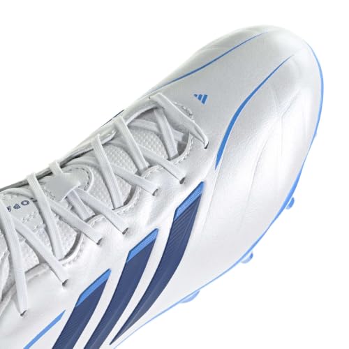 adidas Mixte Enfant Copa Pure Iv League Firm Ground Football Boots Kids Shoes, Zero met./Dark Blue/Lucid Ray Blue, 28 1/2 EU