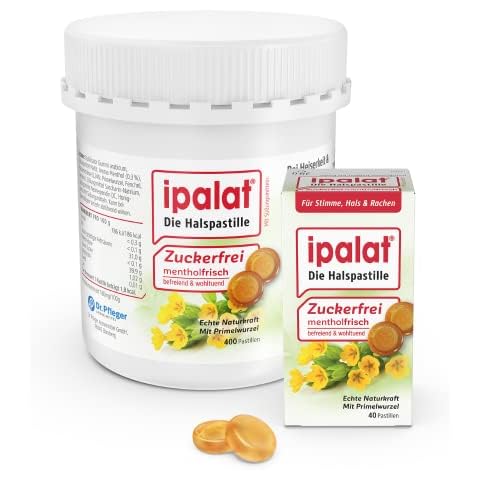 Ipalat Halspastillen Zuckerfrei: Bei Heiserkeit & Hustenreiz Cover