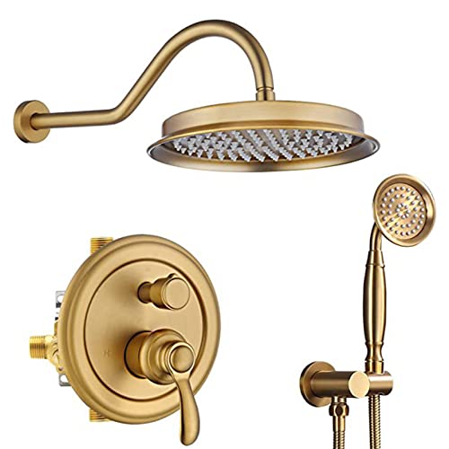 Pommeau de douche à effet pluie et système encastré haut de gamme