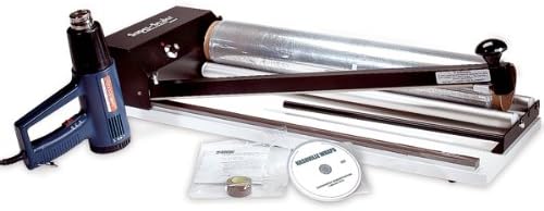 Pack of 1, Super Sealer Deluxe 24" Bar System Shrink Wrap Machine w/Heat Gun