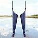 Aislor Hip Wader, Waterproof Rain Boot for Men and Women, Fishing Hip Wader with Straps Blue 41
