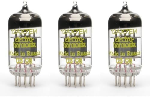 Three Pack of Electro-Harmonix 12AX7 EH Preamp Vacuum Tube