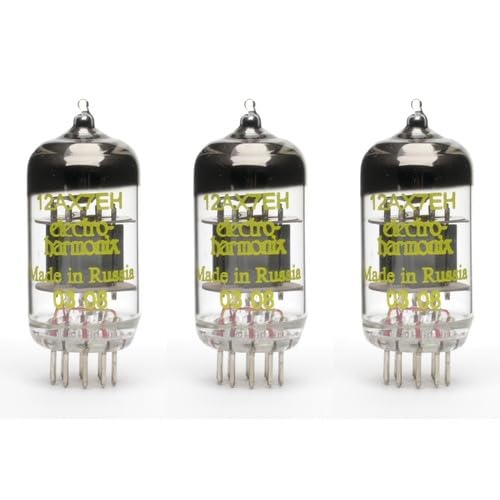 未使用級 3個セット 真空管 electro harmonix 12AX7 Amazon.com: Three Pack of Electro-Harmonix 12AX7 EH Preamp