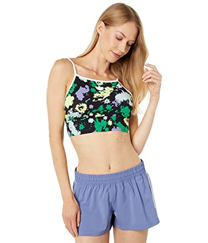 Haut de soutien-gorge floral adidas pour vos journées d'été et séances de yoga