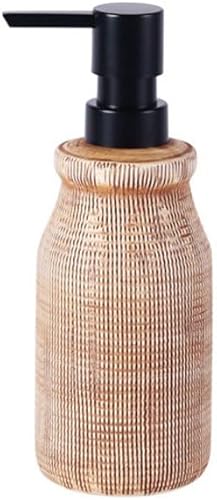 Miniatura 10 de Dispensadores de jabón, diseño creativo retro, dispensador de jabón líquido de cerámica, botella de mousse, botella de espuma, dispensador de