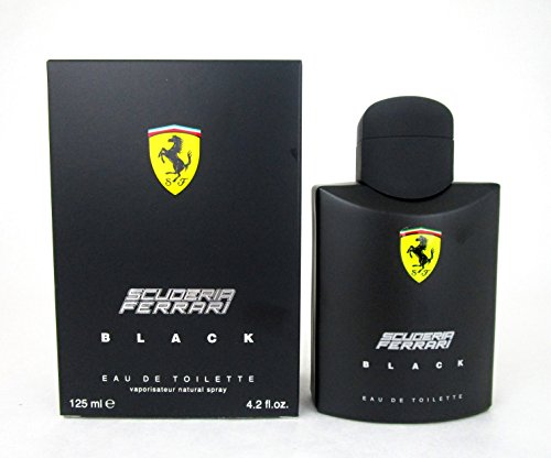 Scuderia Ferrari Black Signature Eau de Toilette Spray for Men,...