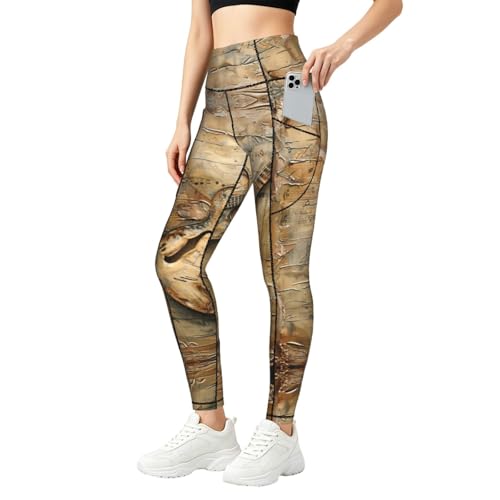 Leggings de guitarra con bolsillos: pantalones deportivos elásticos que solucionan tu rutina.