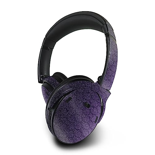 Image of MightySkins Glossy Glitter Skin Compatible with Bose QuietComfort 45 Headphones Antique Purple | Protective, Durable High-Gloss Glitter Finish | Easy to Apply | Made in The USA