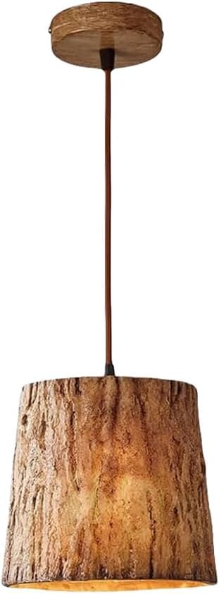 Lustre en résine style japonais pour tamiser la lumière luminaire décoratif de chambre