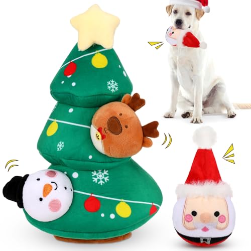Set de Juguetes Navideños para Perros Vinsot