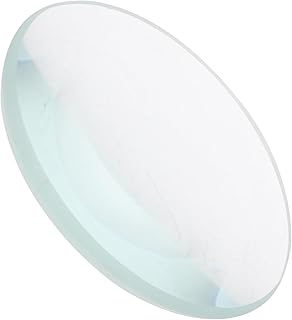 CRAFTHROU Lente Convexa De Vidro Lentes Côncavas Para Luz De Sala De Aula Lente De Vidro Convexa Para Laboratórios Óculos De Lente De Vidro Para Laboratório De Física Lente Convexa Dupla