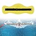 YIJU Pool Floats Back Swim Belt Swim Accessory with Buckle EVA Foam Yellow