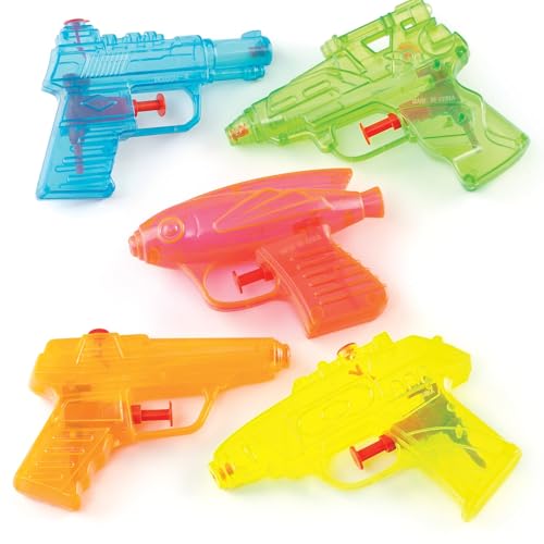 Baker Ross Pistole ad Acqua Trasparenti (pacco da 8)