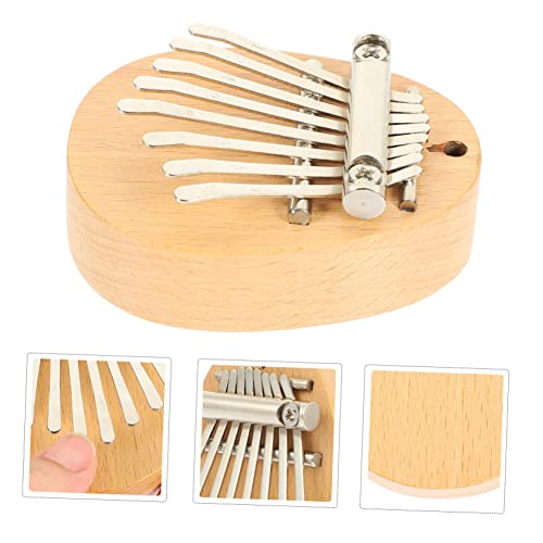 Vaguelly 5 Pçs Polegar 8 Teclas Dedo Piano Dedo Harpa 8 Teclas Mini Kalimba Decoração De Música Mini