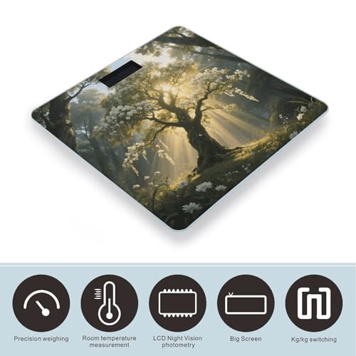 Báscula Digital de Baño Tree of Life con Pantalla LED miniatura 3