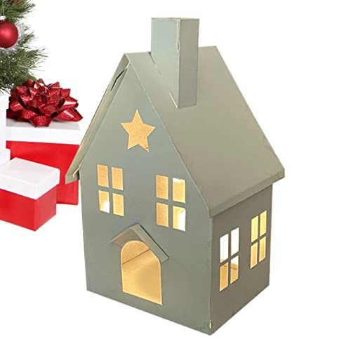 castiçal casinha - lanterna casa vintage | Lanterna Decoração para Casa Vintage Lanterna Nórdica Pas