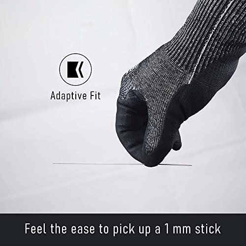 2 Pack Work Formula Snug Fit Cut Resistant Gloves Sheet Metal Handling, Glass Cutting, Box Cutting, Wood Working, Hvac (Medium) #TOP2