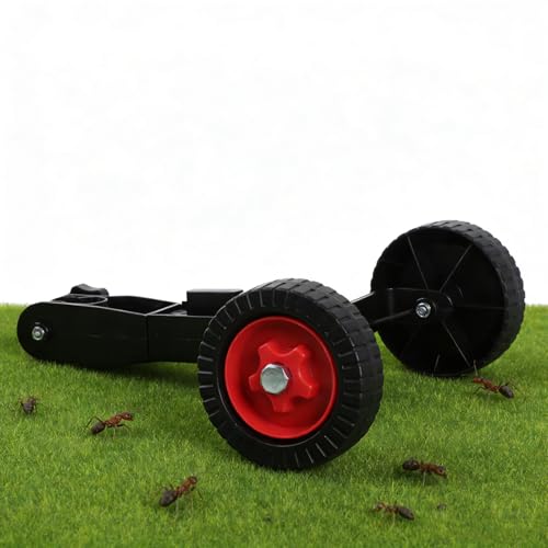 Roue de support pour coupe-bordures accessoire de rechange noir