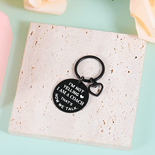 Coach Thank You Gifts Football Soccer Volleyball Coach Gifts For Men Women Team Chear Present Sports Match Cheer Keychain For Softball Baseball Tennis Hockey Coach Retirement Going Away Gift Christmas #TOP4