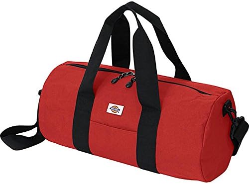 Highstyle ドラムバッグ ショルダーバッグ メンズ レディース カジュアル 旅行 軽量ロールボストンバッグ レッド ボストンバッグ Amazon