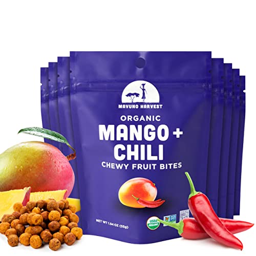 Mavuno Harvest Organic Fruit Snacks - Chewy Fruit Bites -