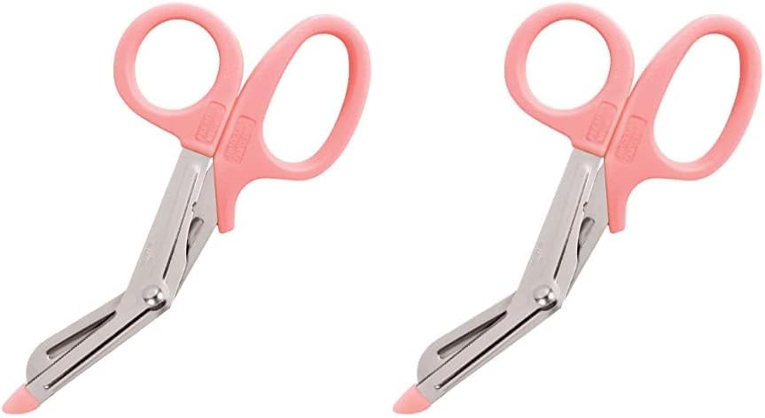 Prestige Medical 5.5" Nurse Utility Scissor (Pastel Pink) (Pack of 2)