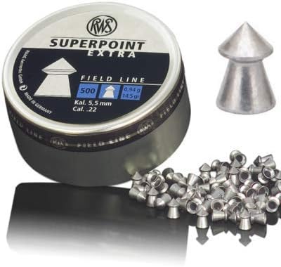 RWS SuperPoint Extra .22/5.50mm Air Gun Pellets