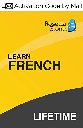 Rosetta Stone 91395 Learn French With Lifetime Access cover