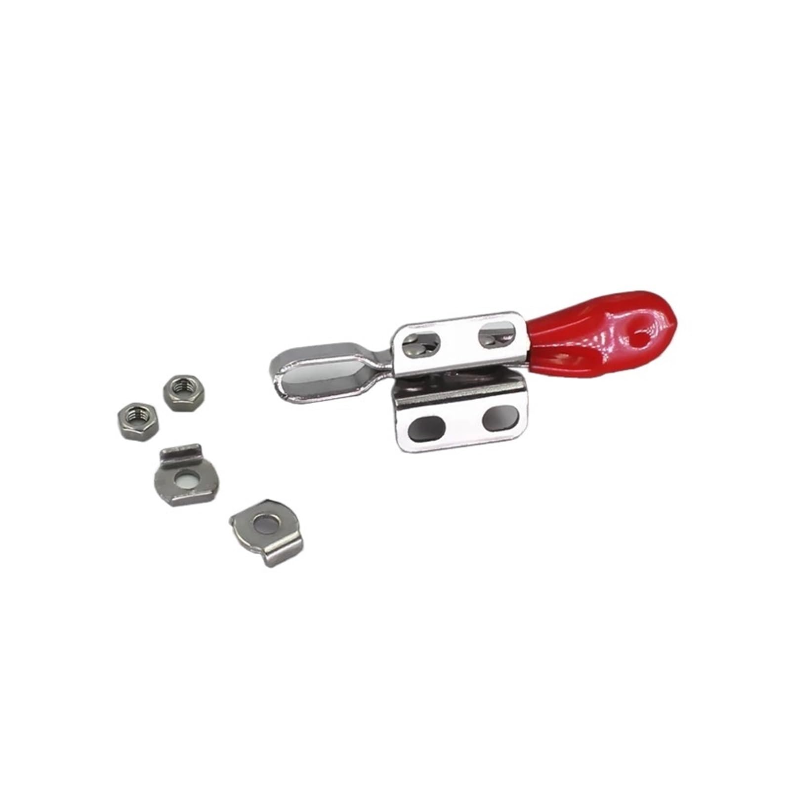 Morsetto a leva GH-201-SS Morsetto a ginocchiera a sgancio rapido in acciaio inossidabile Morsetto di fissaggio orizzontale Strumento a clip manuale GH-201SS(10PCS)