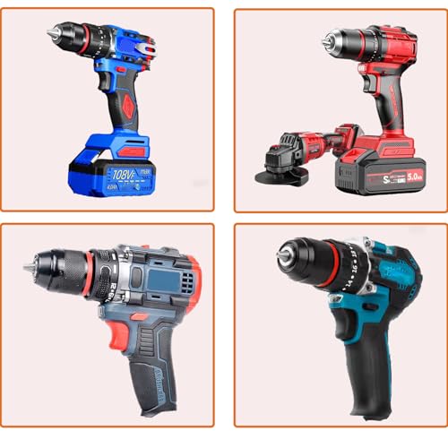 Multi - Function 1.5-13mm Self-Tighten Keyless Drill Chuck with 1/2-20UNF Mount, Complete with 3/8\" SDS - Plus Shank, 1/4\" Hex Shank & 1/2\" Impact Wrench Adapter