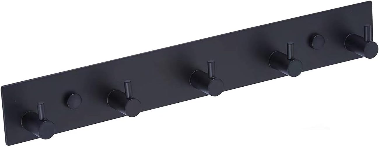 QNIIAED Coat Hook Wall Mounted,Multipurpose Modern Stainless Steel Screw In Door Hook Metal