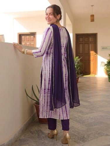 Image of ANNI Designer Women Kurta with Pant & Dupatta