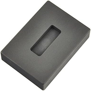 1/2 oz Troy Ounce Kit Kat Gold Graphite Ingot Mold for Melting Casting Refining Scrap Jewelry