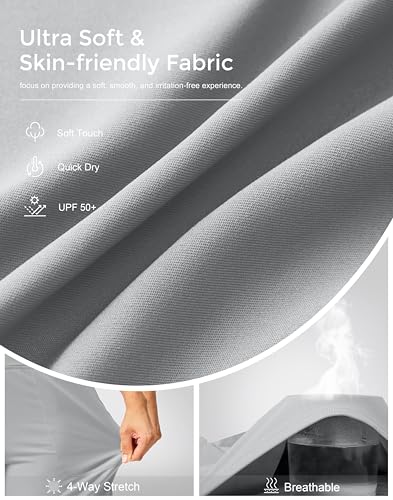Image of G Gradual Women's Athletic Shorts 6 inch High Waisted Stretchy Bermuda Shorts for Women Quick Dry Summer Casual Shorts