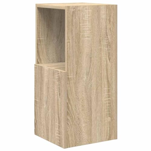 Estantería de pie de madera para decorar rincones del salón 8