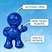 Little Joe 96403 Ocean Splash Scent, Car Air Freshener, Clips to A/C Air Vent, Alcohol-Free Fragrance Oil, Non-Hazardous and Non-Toxic Plastic, Set of 1