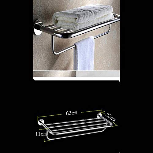 Estante de baño GZ para organizar toallas en aseos pequeños