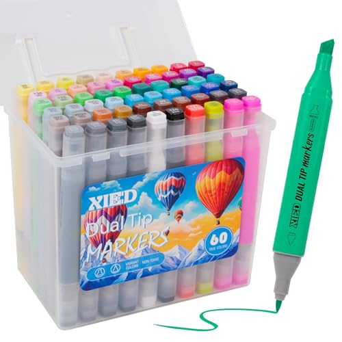 60 Alcohol Markers for Artists at 10% Off with Case - Image 2