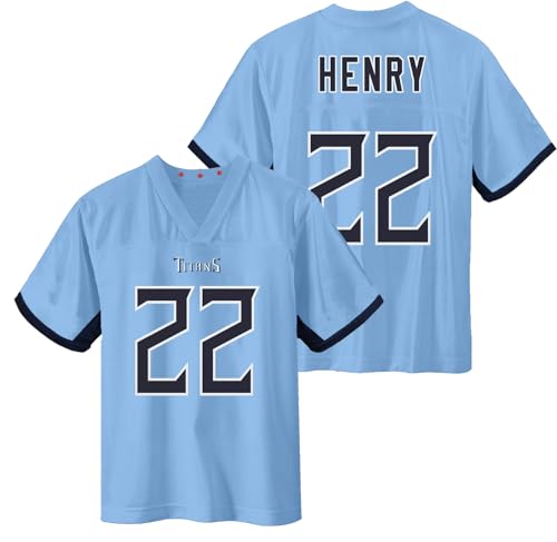 Image of Derrick Henry Tennessee Titans #22 Navy Light Blue Toddler Alternate Player Jersey