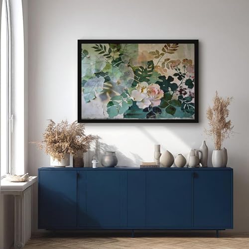 Poster fleur et plante impression toile qualité premium