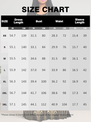 Image of Maxi Dress for Women with Sleeves, Empire Waist Dress | A-line shape, self-tie belt, side pockets and pull-on design; stretch fabric for church, work and casual wear