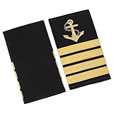 [Plusieurs occasions] Ces épaulettes de capitaine de la marine sont parfaites pour diverses occasions.. Qu'il s'agisse d'un jeu de rôle sur le thème de la marine, cosplay d'Halloween, fête de Noël, ou une performance scénique professionnelle, ils s'intègrent parfaitement. Elles complètent parfaitement votre costume de capitaine de yacht, vous aider à vous démarquer lors de tout événement nautique