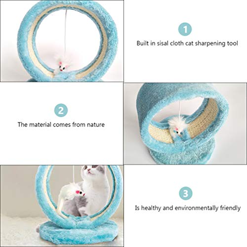 Balacoo Conjunto 1 Pegar O Rato Gato Brinquedo Interativo Rato de Estimação Brinquedo Teaser Gato Br