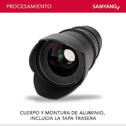 Ficha técnica Samyang SA1613 Lentes 35MM T 1.5 MK2 Sony E - Fernando Cortés