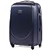 Produktbild VINCI LUGGAGE Geräumiger Kabinentrolley - Leichter Flugzeugkoffer - Luxuriöser und moderner Koffer mit zweistufigen Teleskopgriff und Kombinationsschloss (Blau, M 65x44x27)