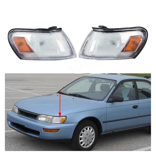 Marcador Lateral Toyota Corolla AE100 1993-1997 Intermitente Parachoques Delantero Esquina sin Bombilla 7