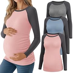 Light Heather Gray, Pink, Blue