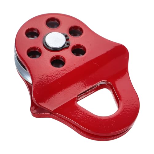 Poulie de treuil robuste Ciieeo pour VTT et tracteur de remorquage