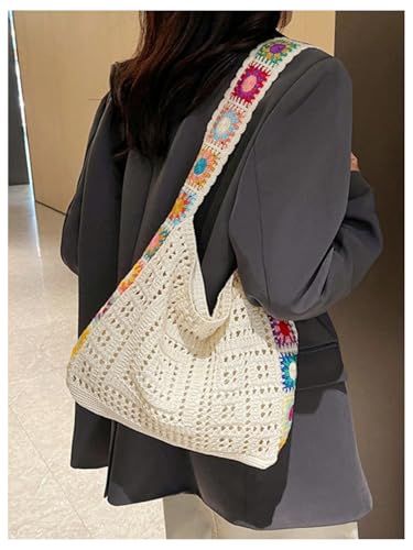 Bolsa Tote de Crochet para Mujer miniatura 2
